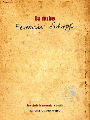 La nube - ebook